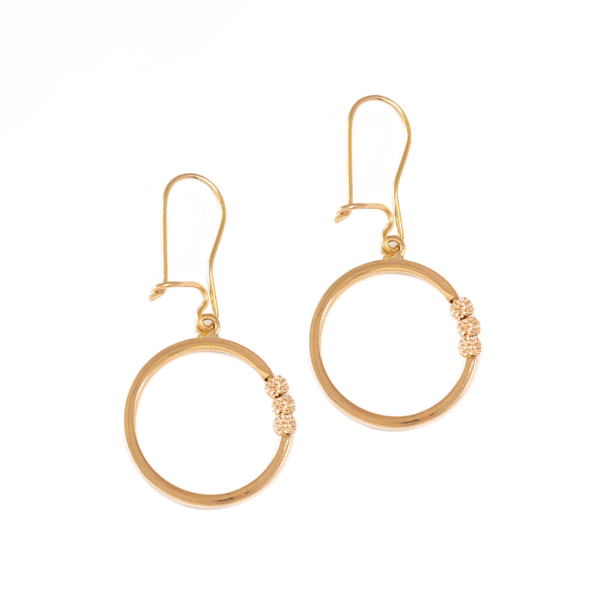 گوشواره گوی تراش