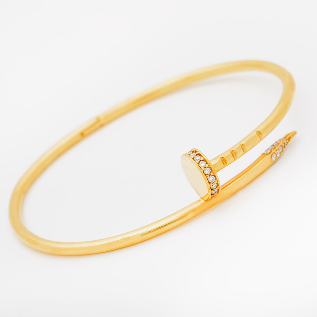 دستبند النگویی جواهر میخی