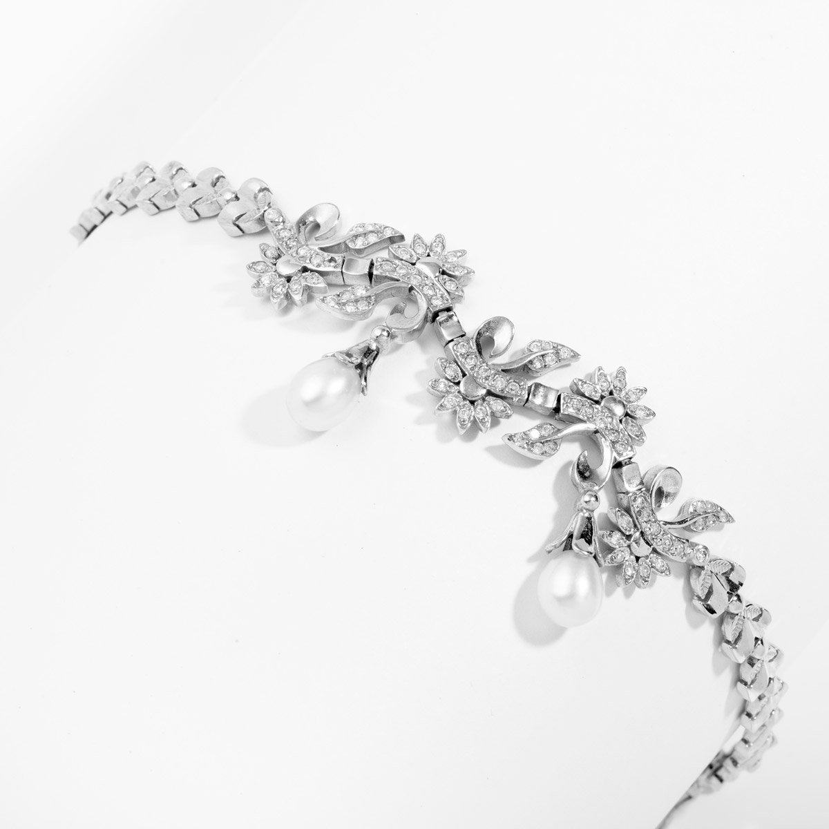 دستبند جواهر مروارید