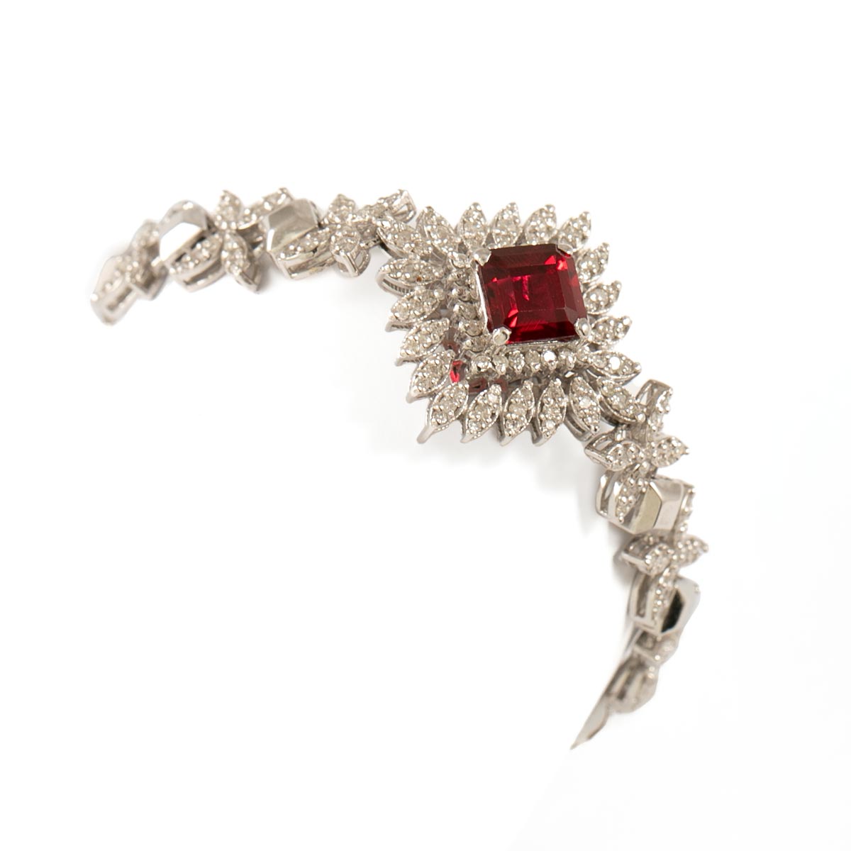 دستبند جواهر یاقوت سرخ