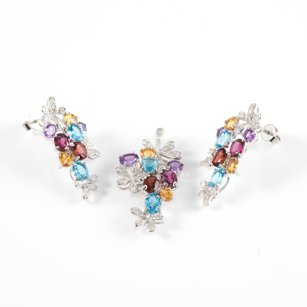 انگشتر جواهر رزگلد مردانه