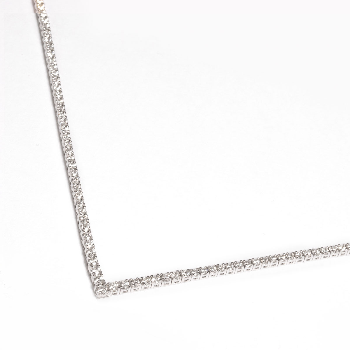 گردنبند تنیسی جناقی جواهر