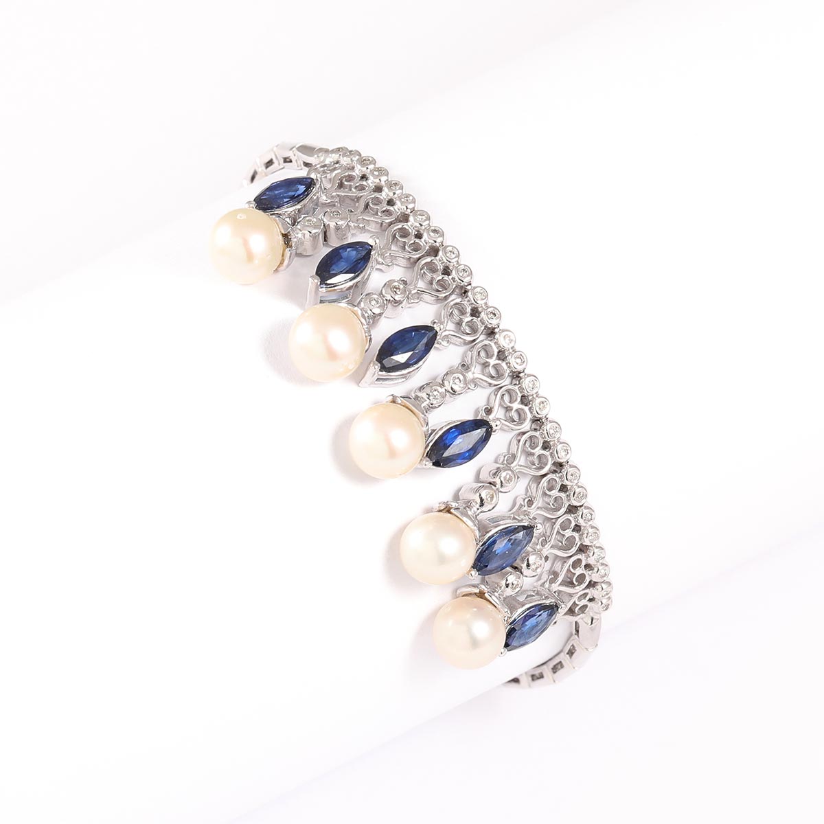 دستبند مارکیزکبود جواهر