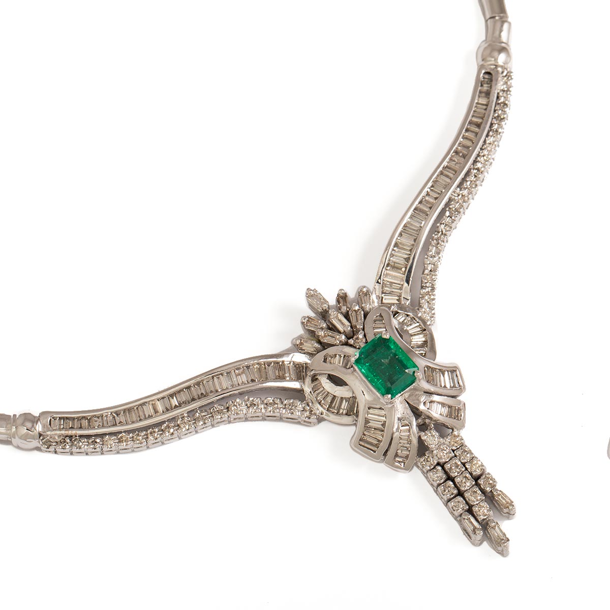 گردنبند جواهر زمرد