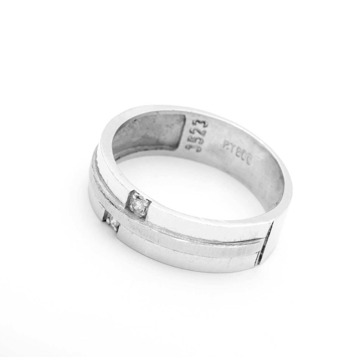 حلقه مردانه پلاتین