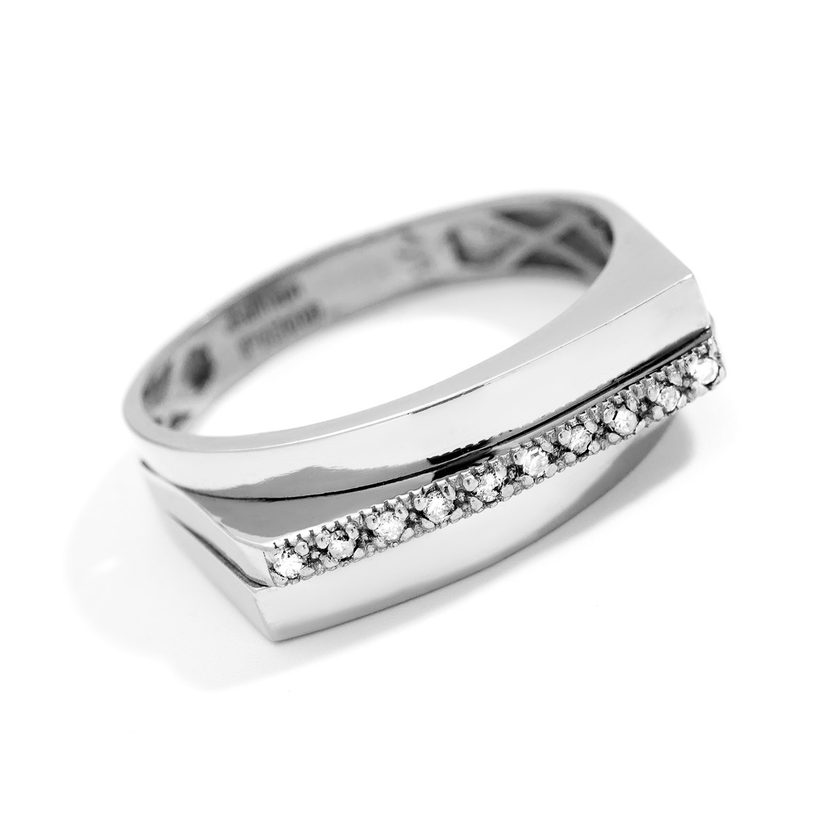 حلقه تمام برلیان پلاتین