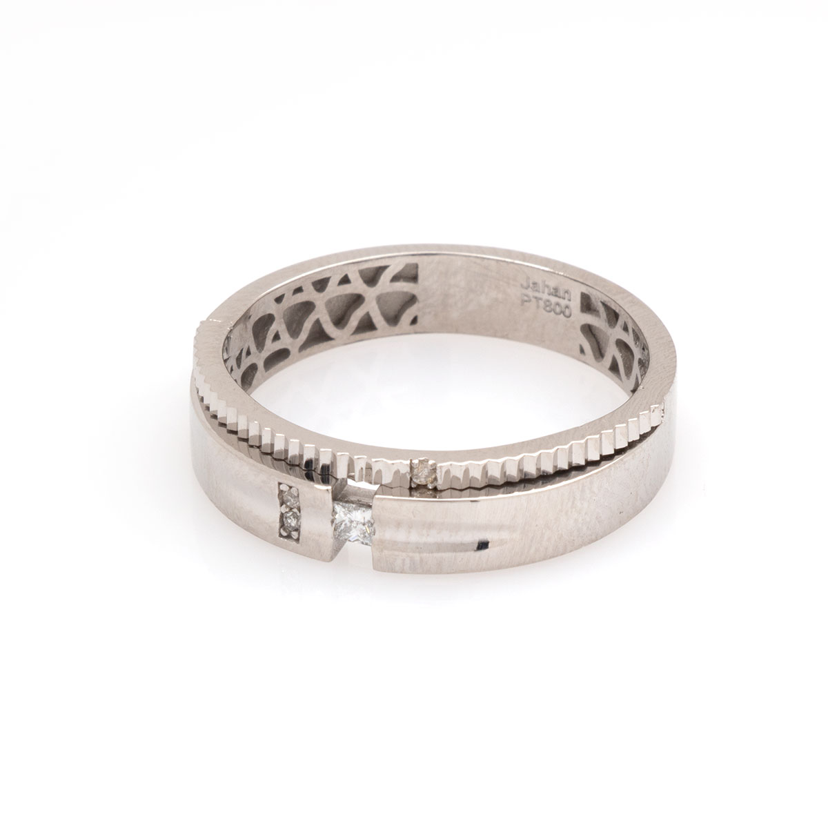 حلقه ست جواهر پلاتین