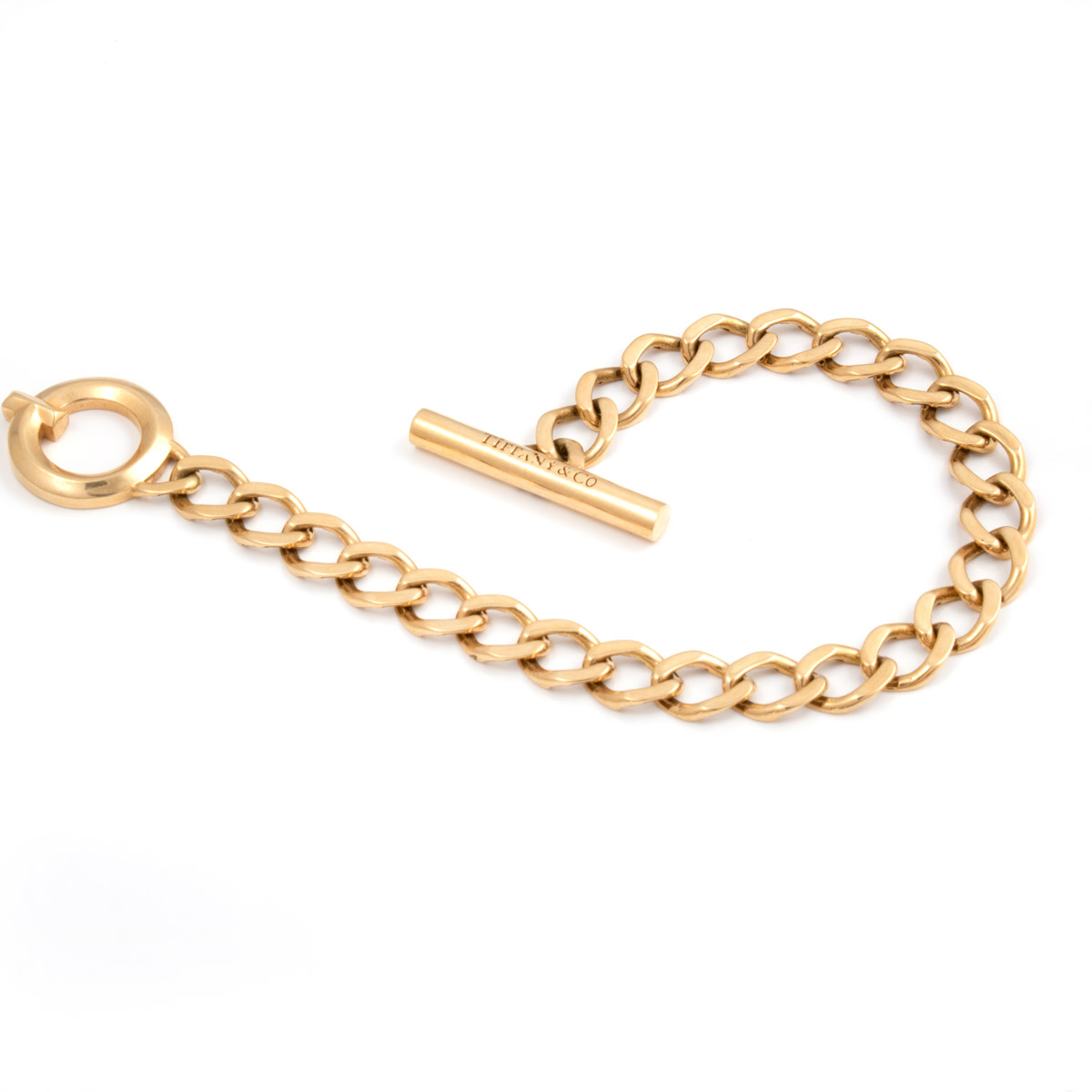 دستبند زنجیری کارتیه زرد