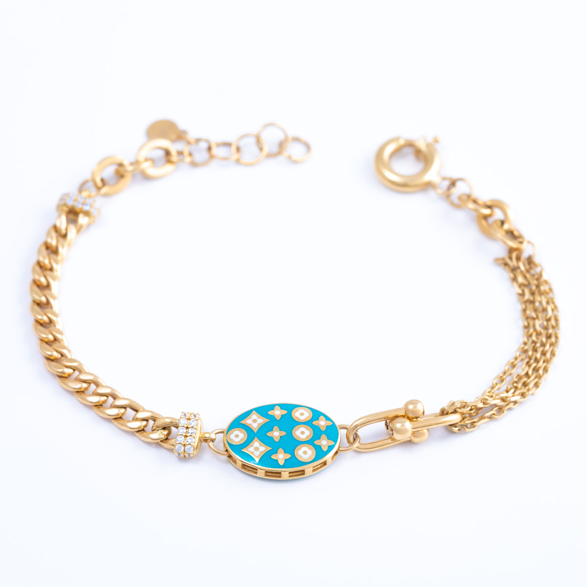 دستبند زنجیری اسپرت ترک