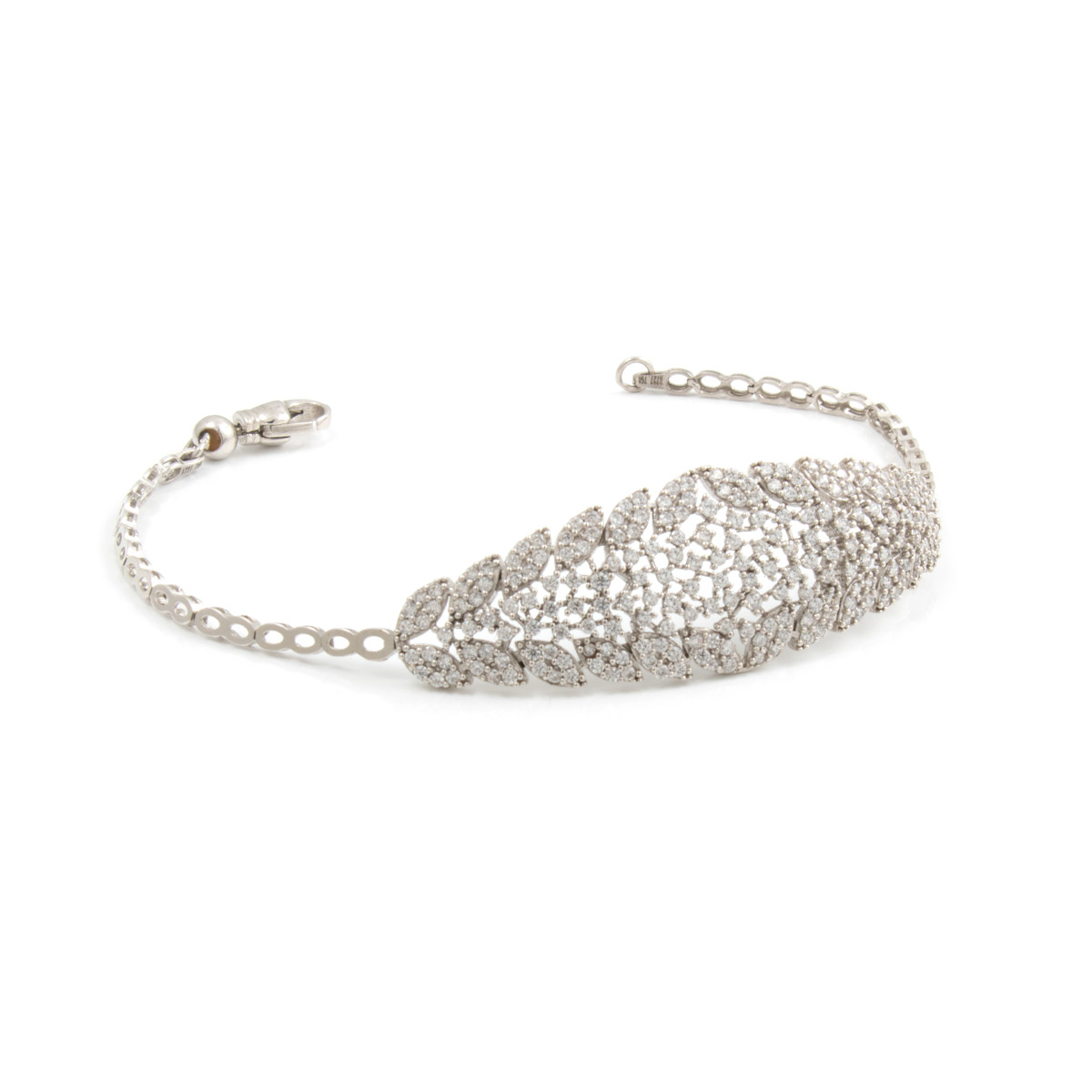 دستبند تنیس پریزما سفید