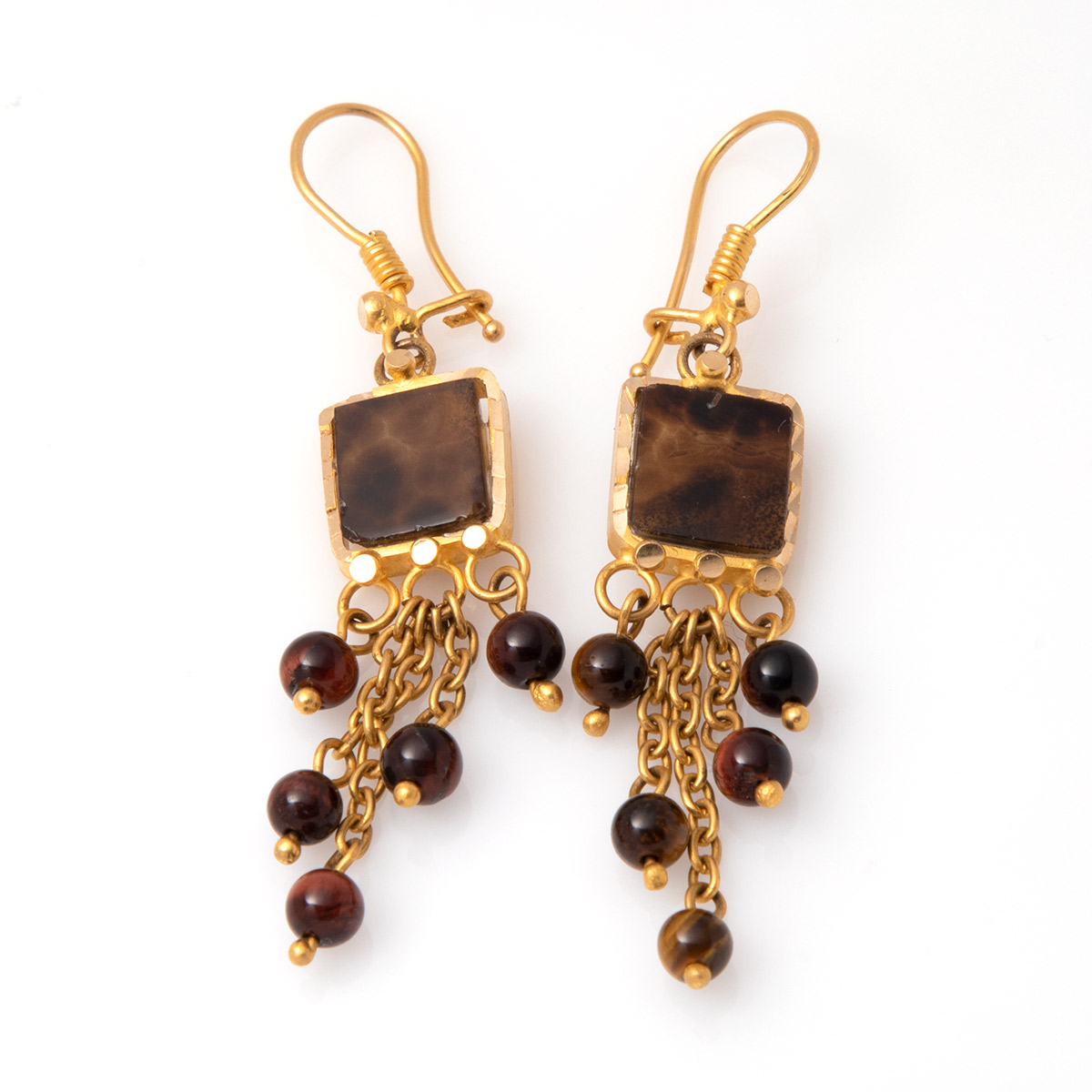 گوشواره زیرخاکی عقیق