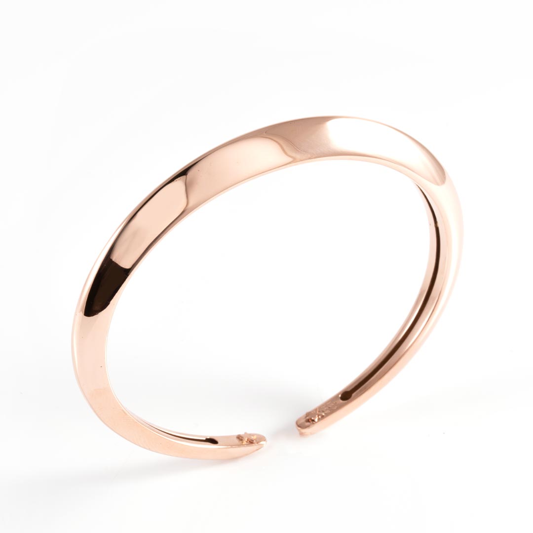 دستبند اکسترا آینه ای رزگلد