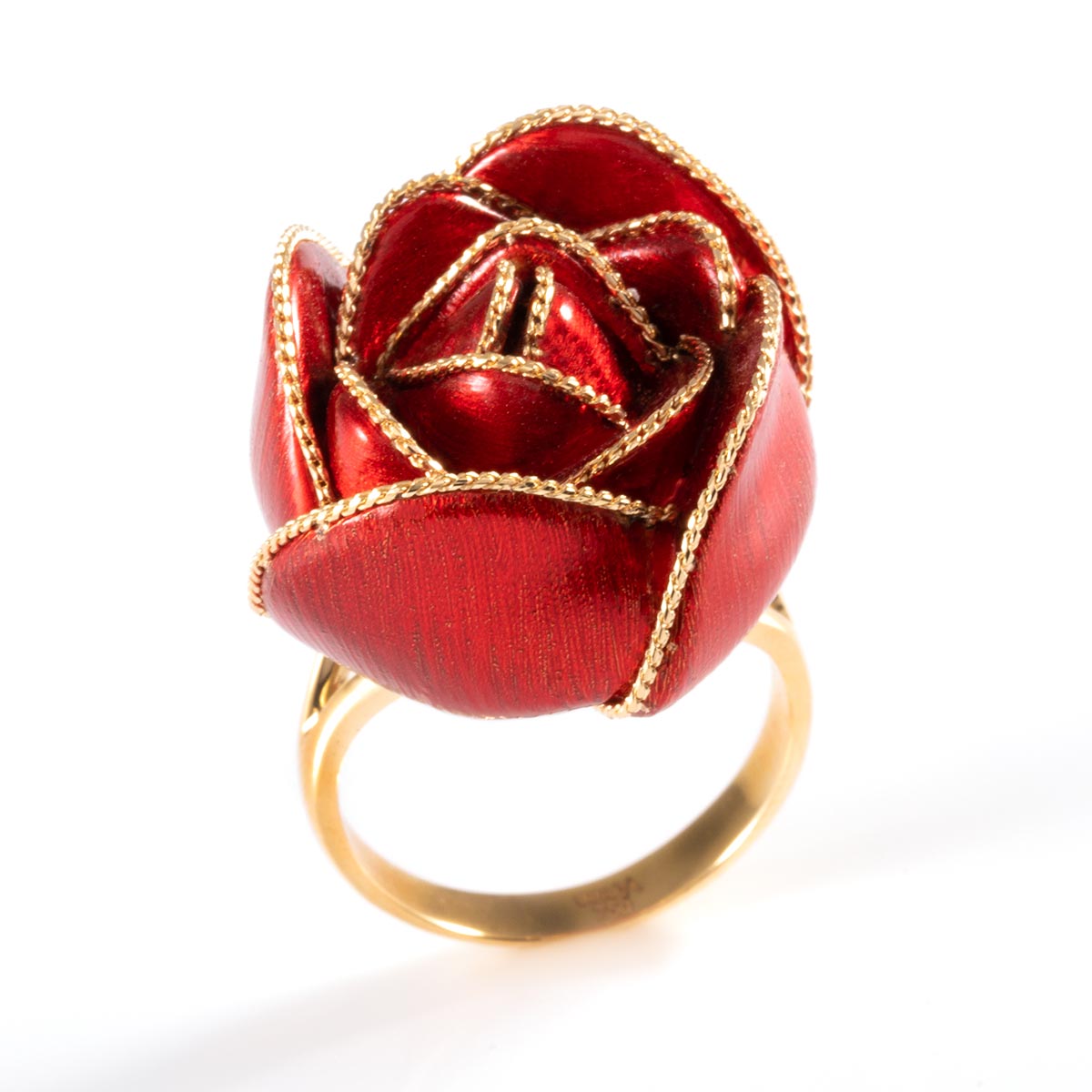 انگشتر غنچه رز