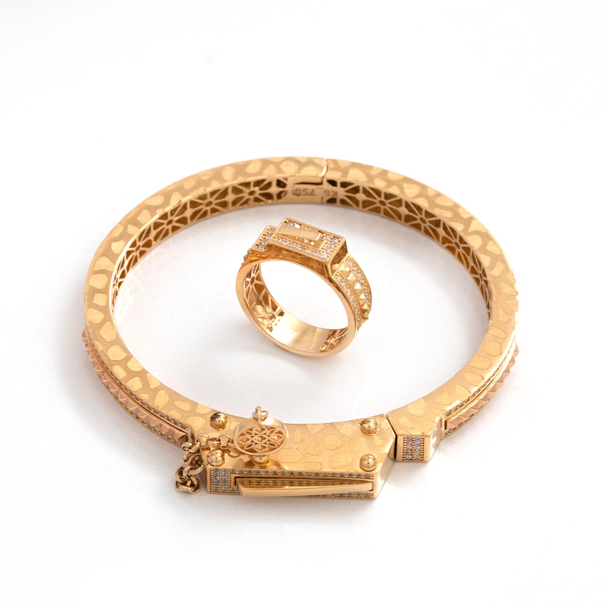 دستبند انگشتر نانوگلد