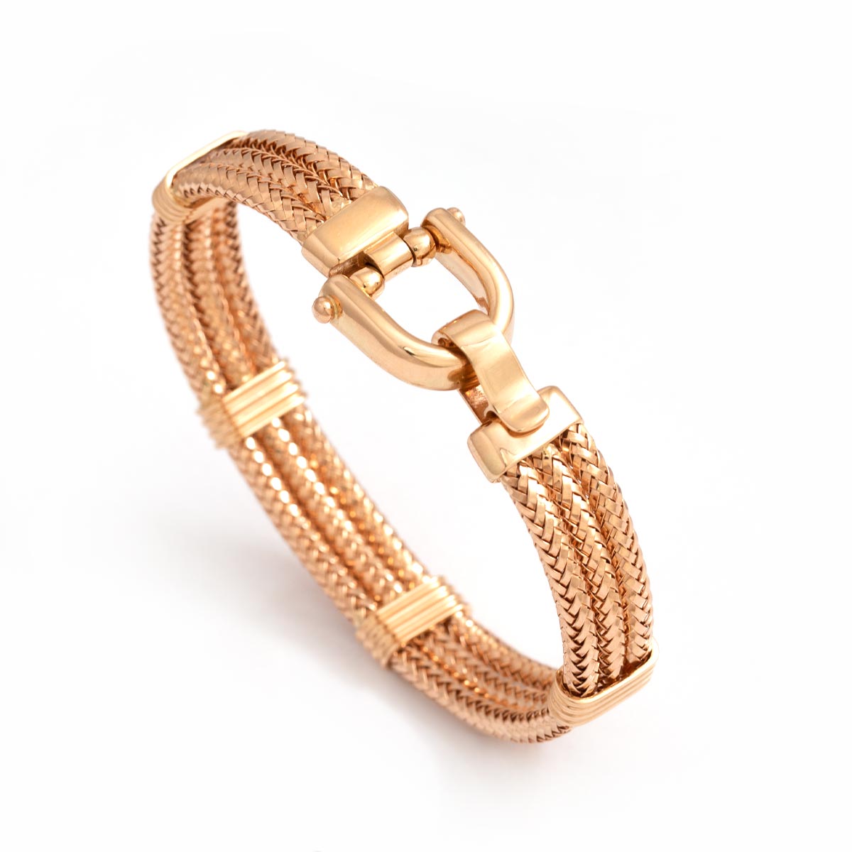 دستبند النگویی جتاش رزگلد