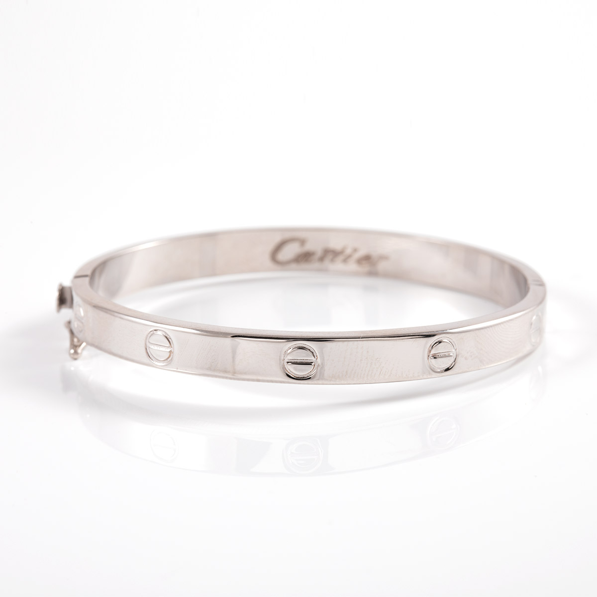 دستبند النگویی کارتیه سفید