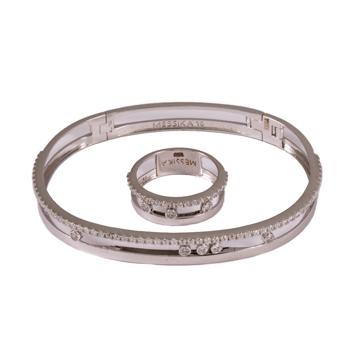 دستبند انگشتر کارتیه سفید