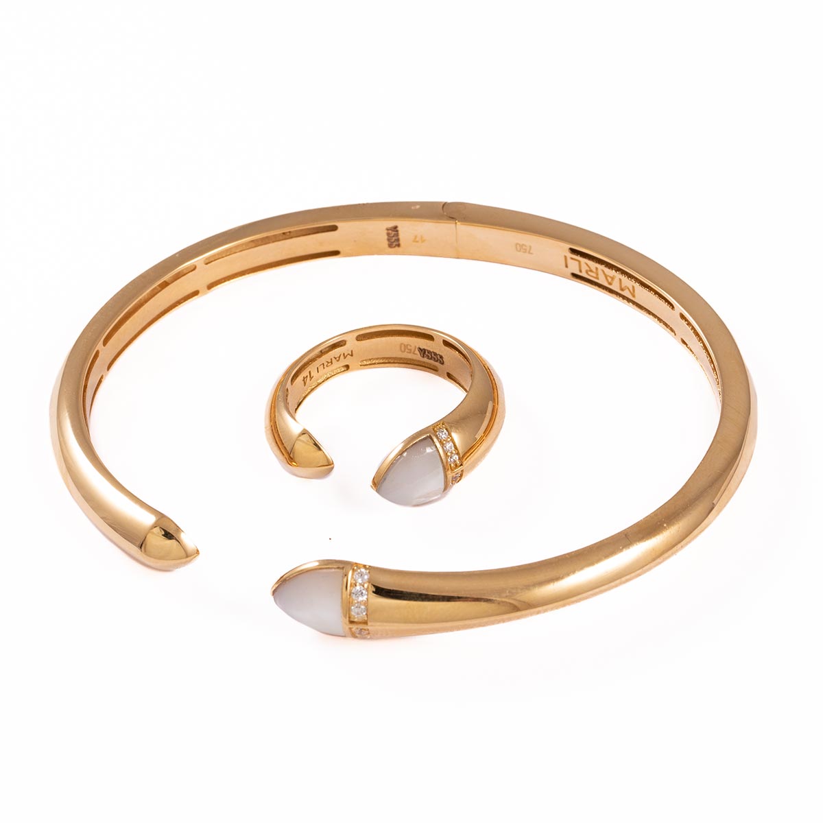 دستبند انگشتر صدف