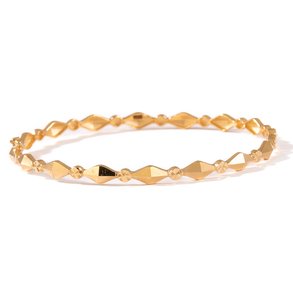 دستبند النگویی هندسی