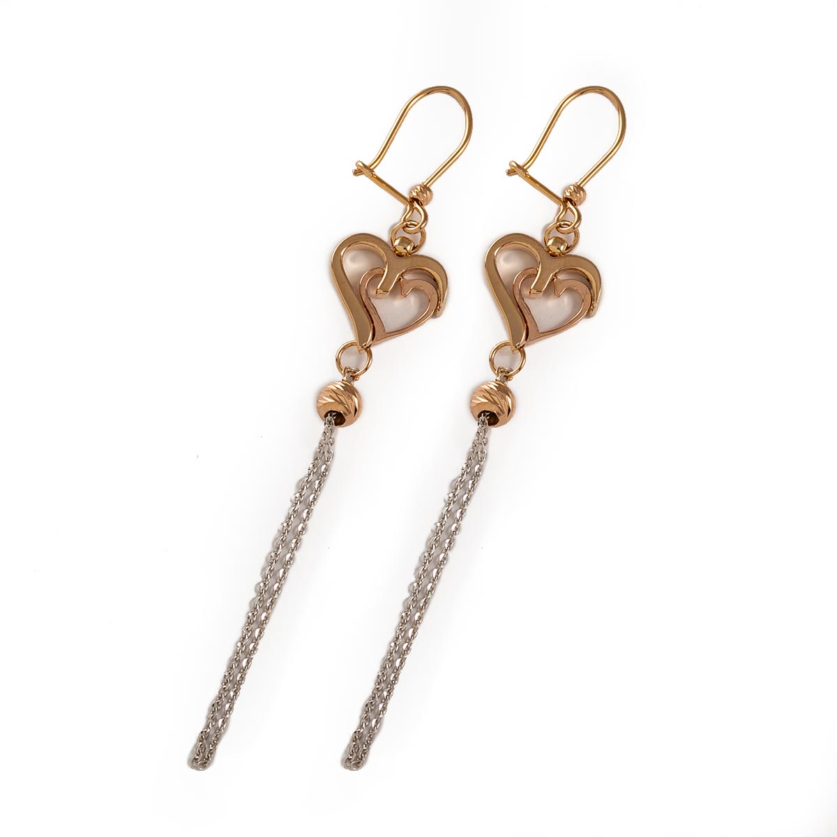 گوشواره آویز قلب