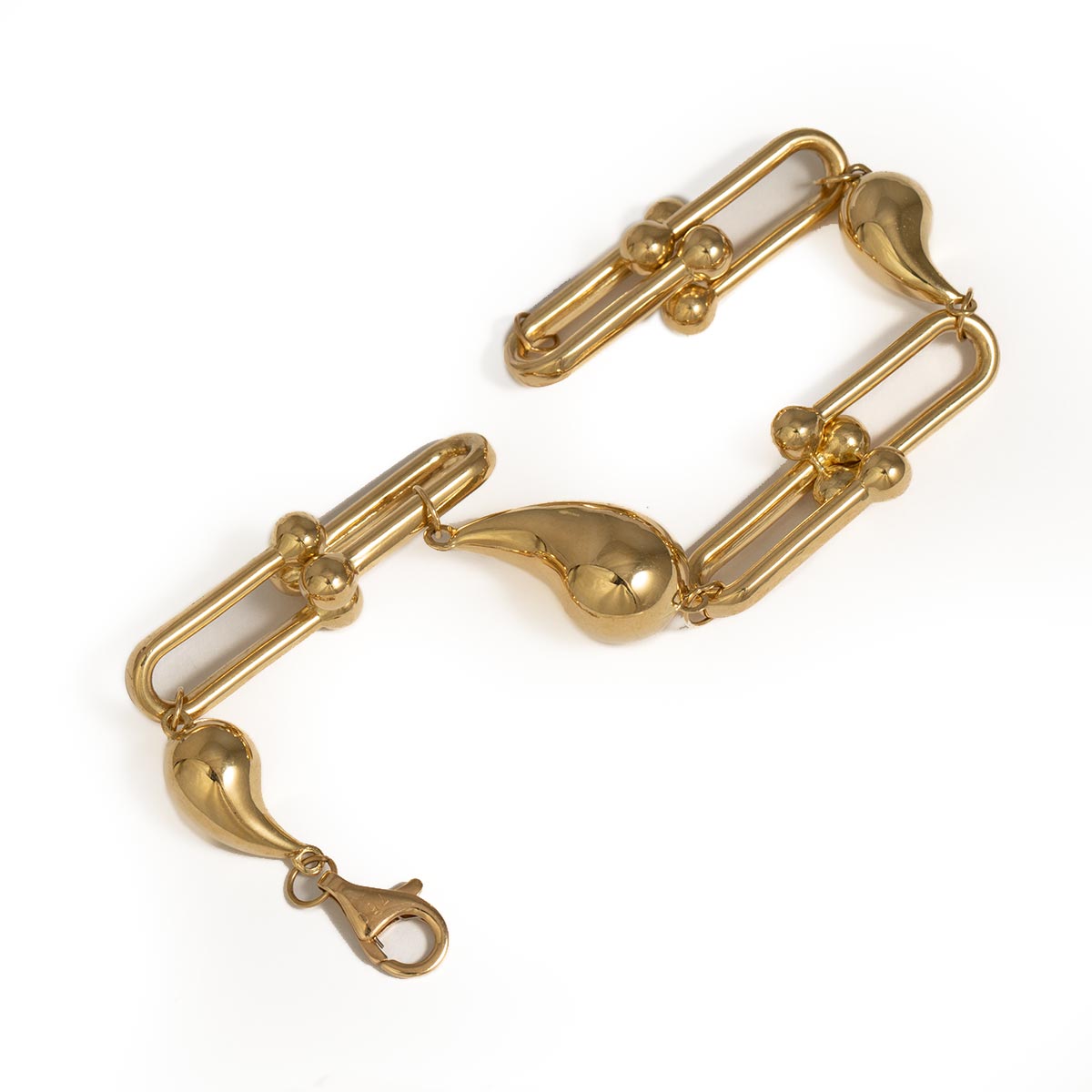 دستبند زنجیری تیفانی و اشک سه بعدی