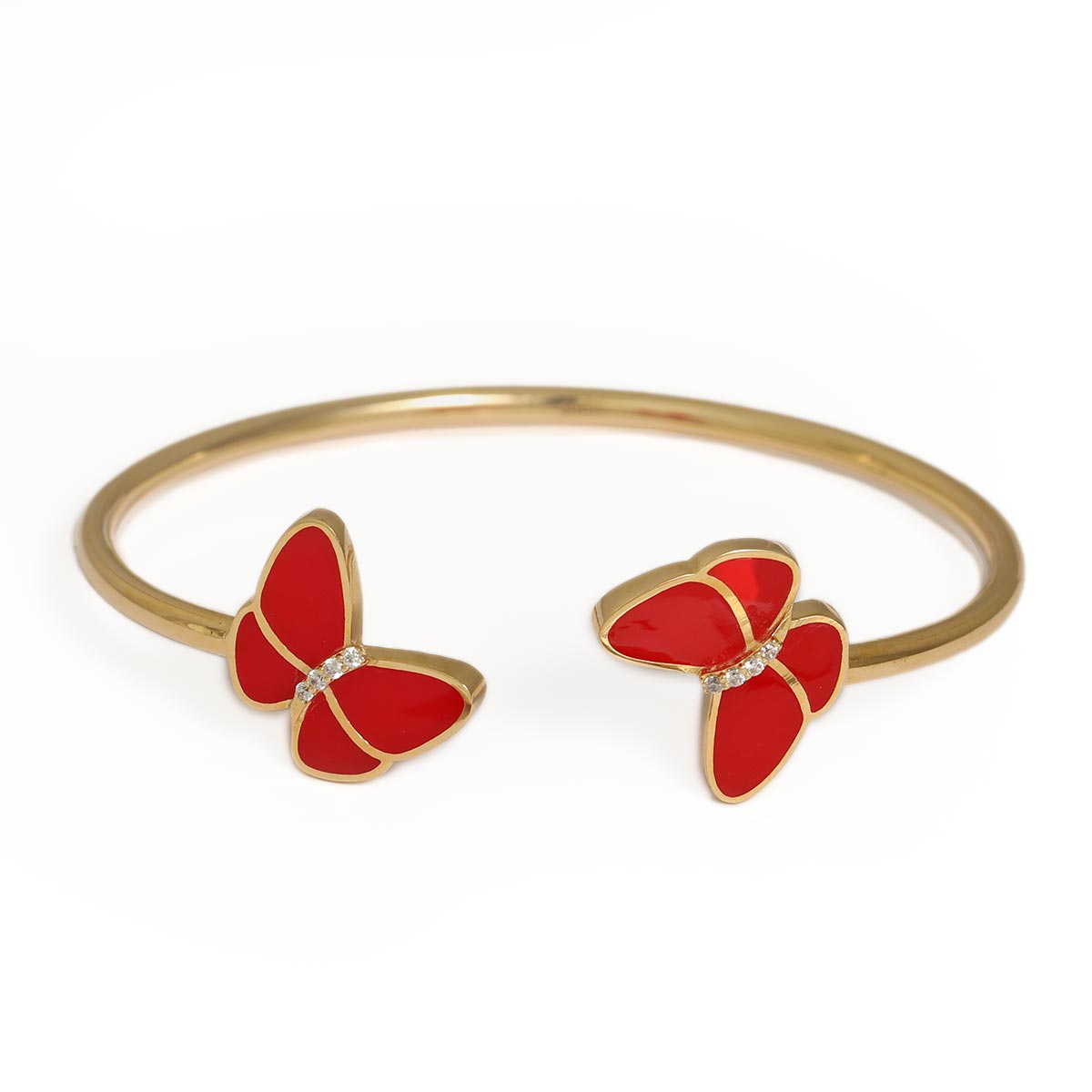 دستبند النگویی پروانه