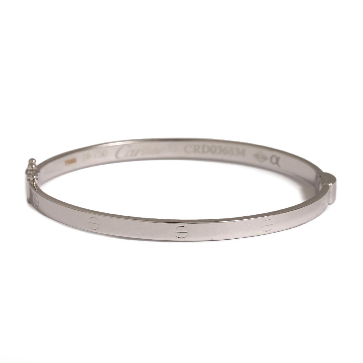 دستبند النگویی کارتیه سفید