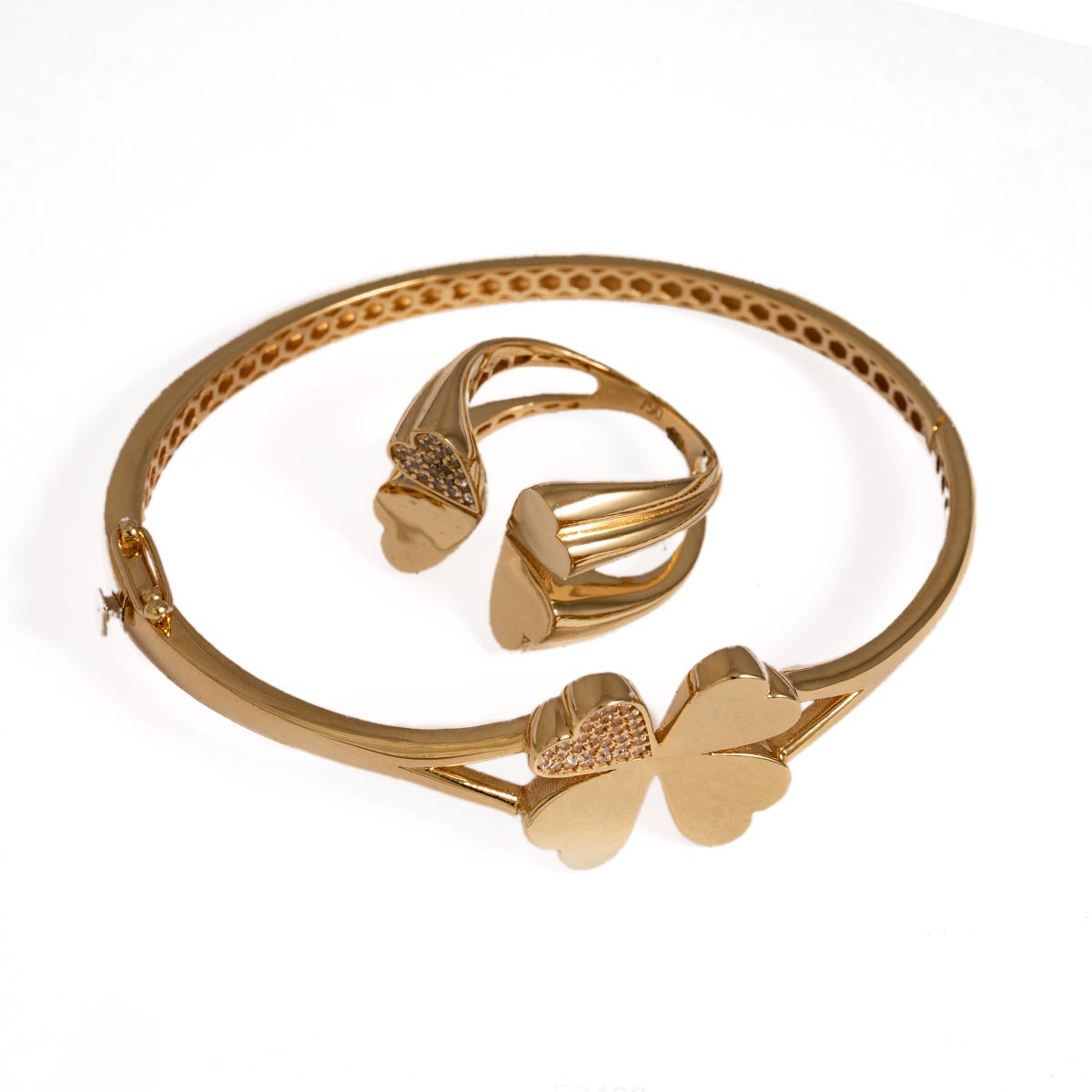 دستبند انگشتر شبدر