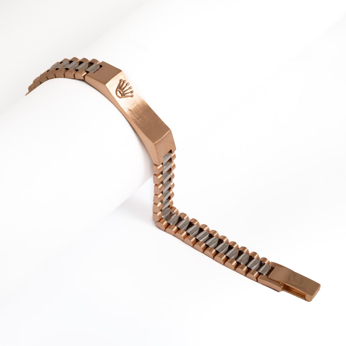 دستبند رولکس رزگلد