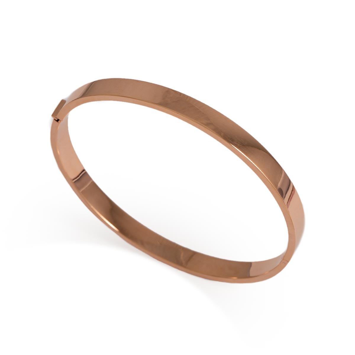 دستبند النگویی کارتیر آینه ای رز