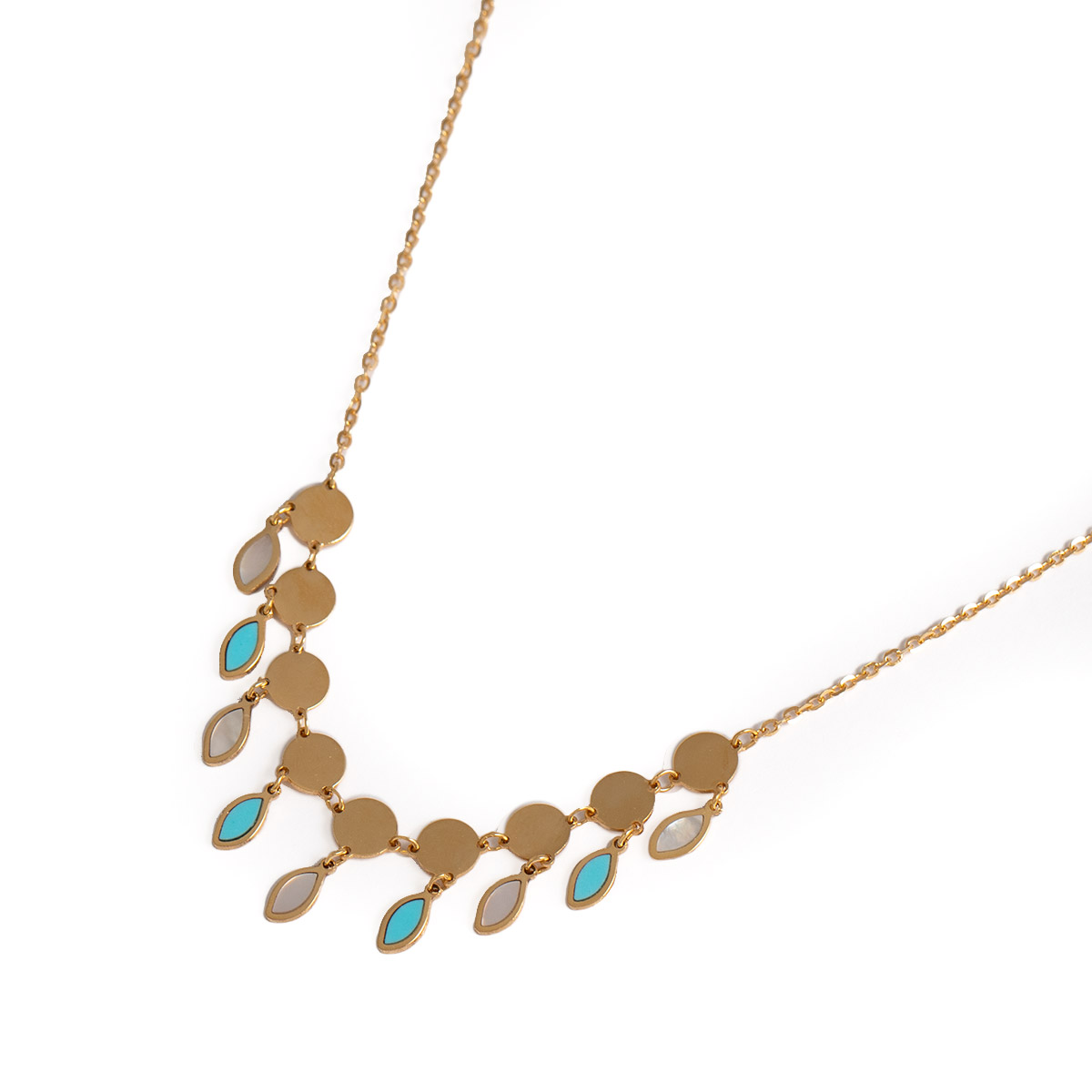 گردنبند ظریف صدفی