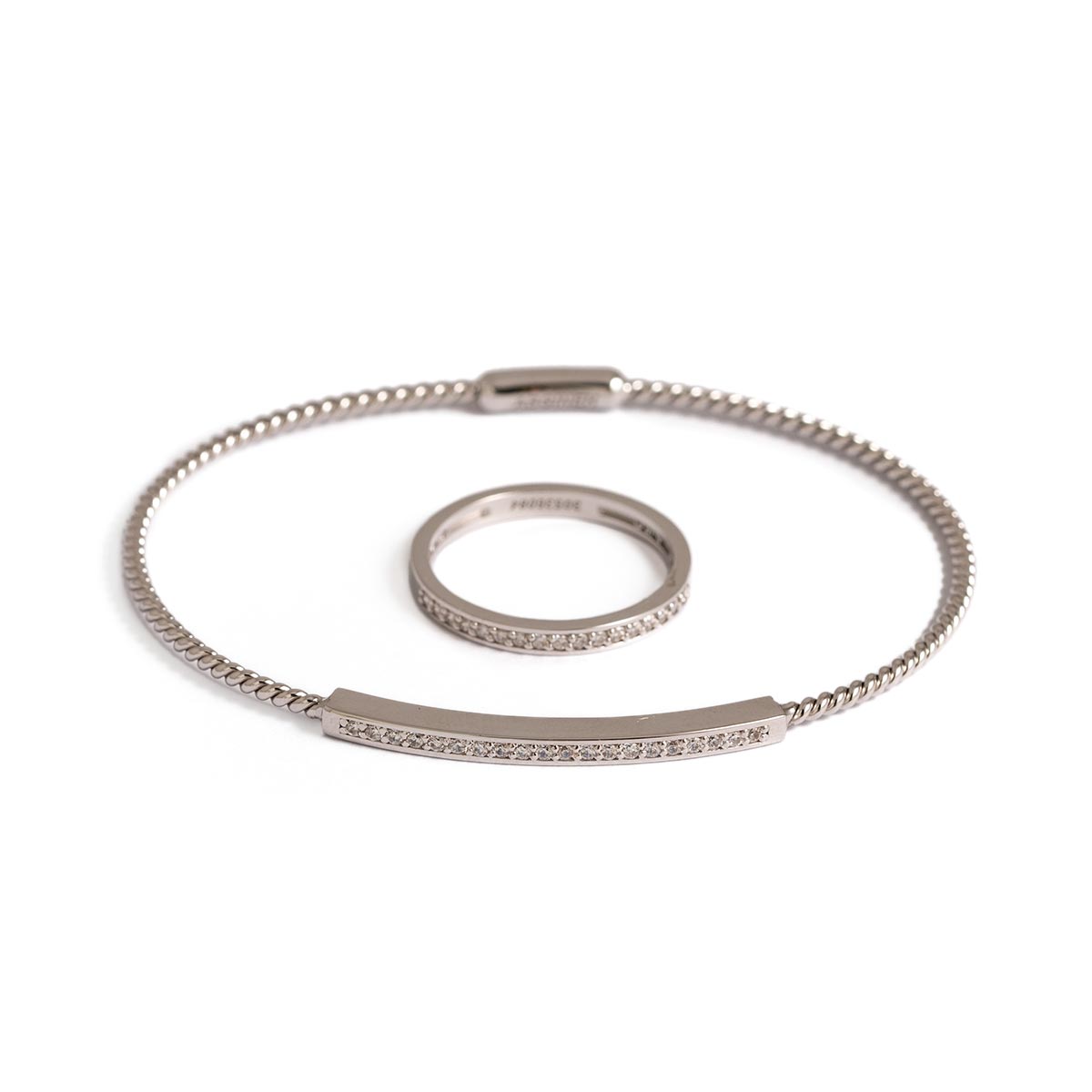 دستبند انگشتر سوارسکی