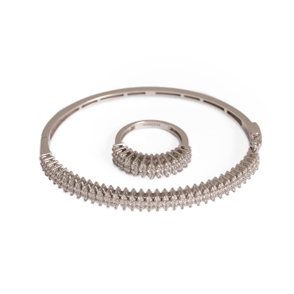 دستبند انگشتر سوارسکی