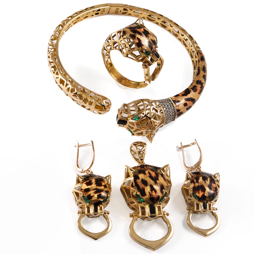 نیم ست پنتر زریاس