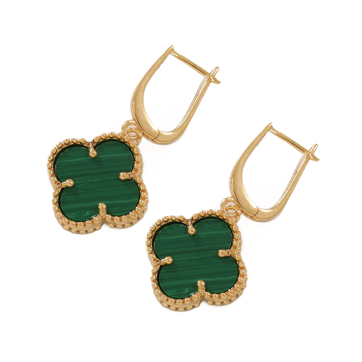 گوشواره ونکلیف سبز