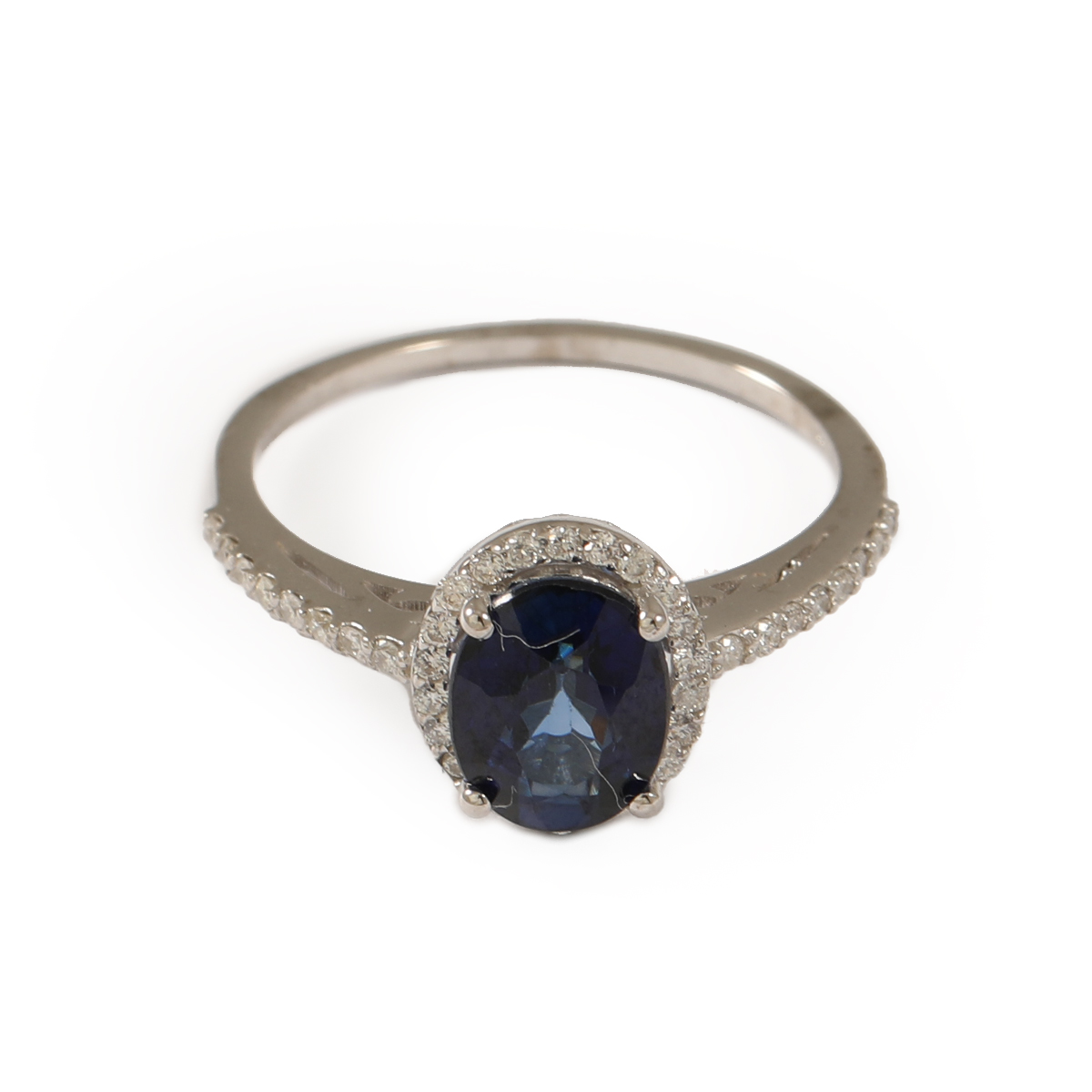 انگشتر جواهر کبود