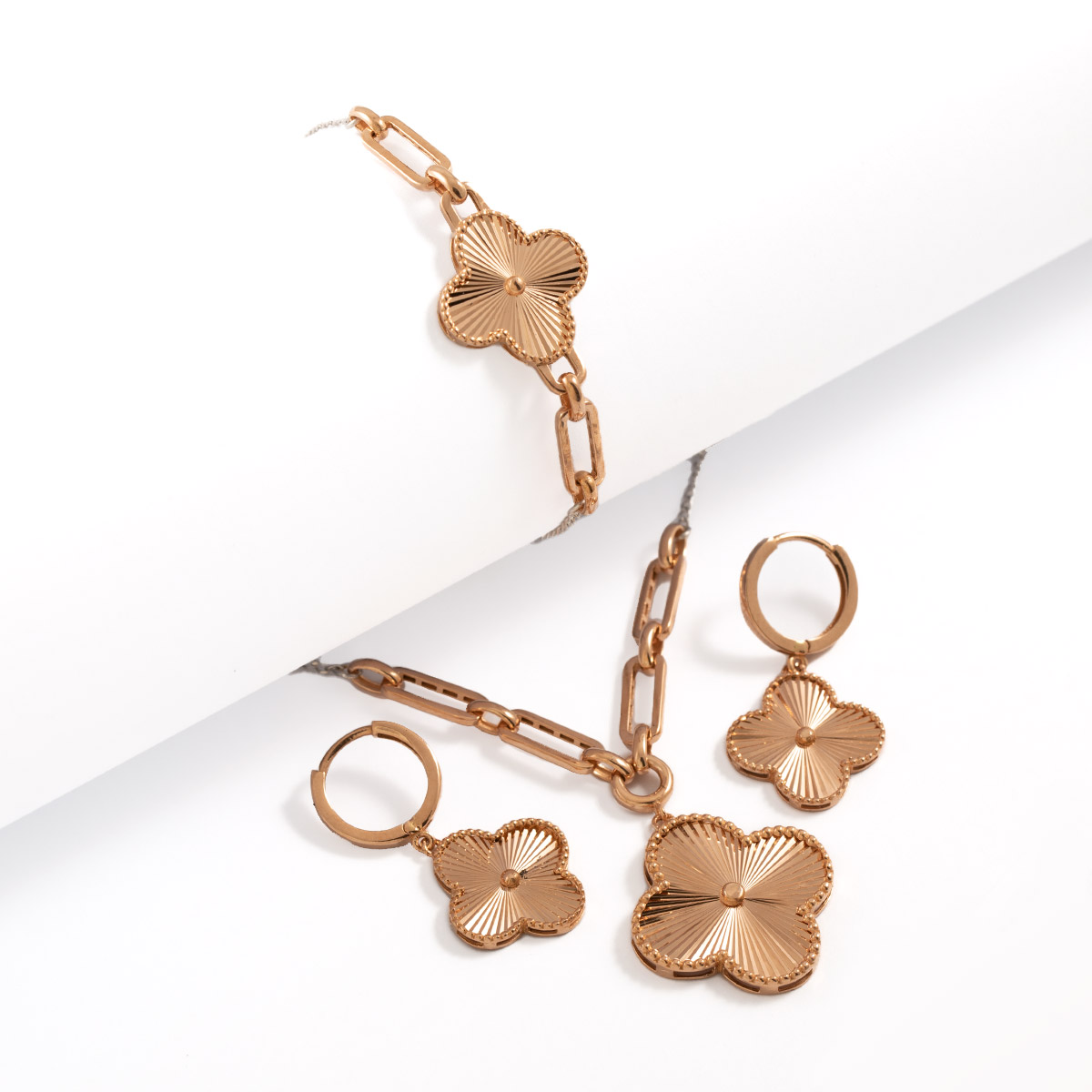 نیم ست ونکلیف رزگلد