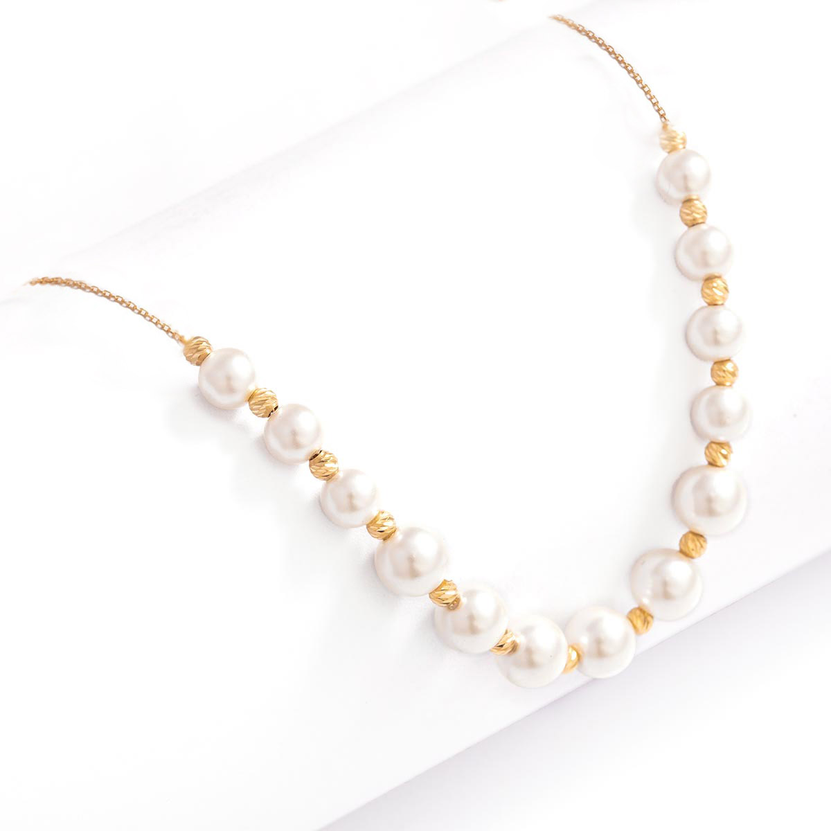 گردنبند مروارید زرنگار