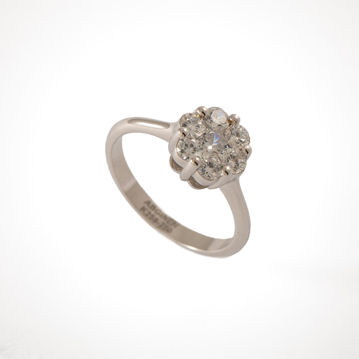 انگشتر سولیتر آبگینه