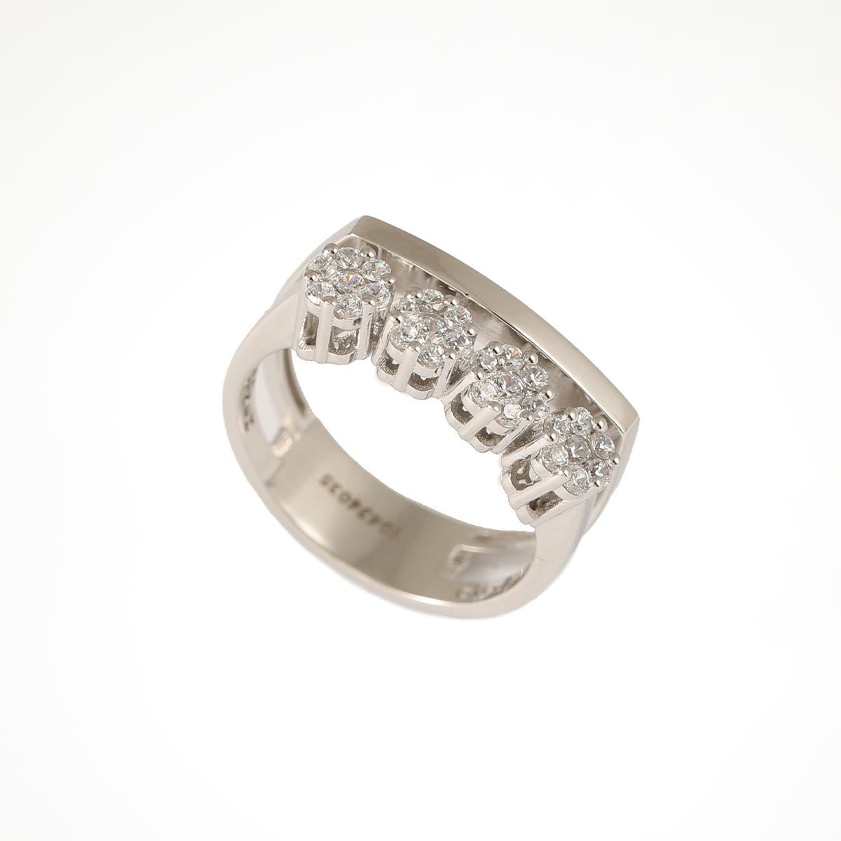 انگشتر سولیتر آبگینه