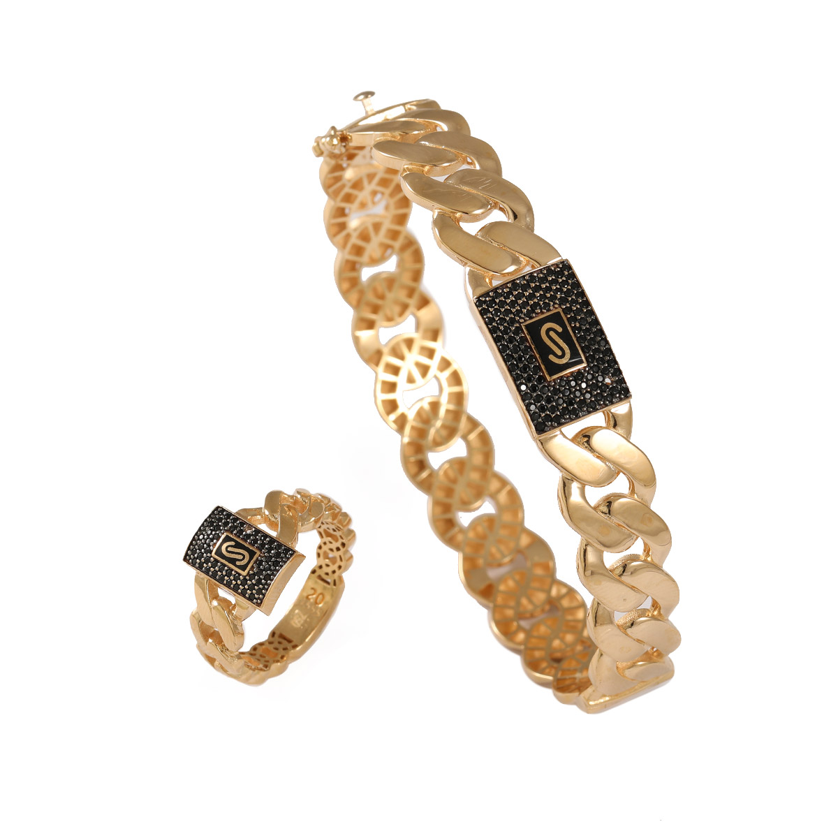 دستبند انگشتر موناکو