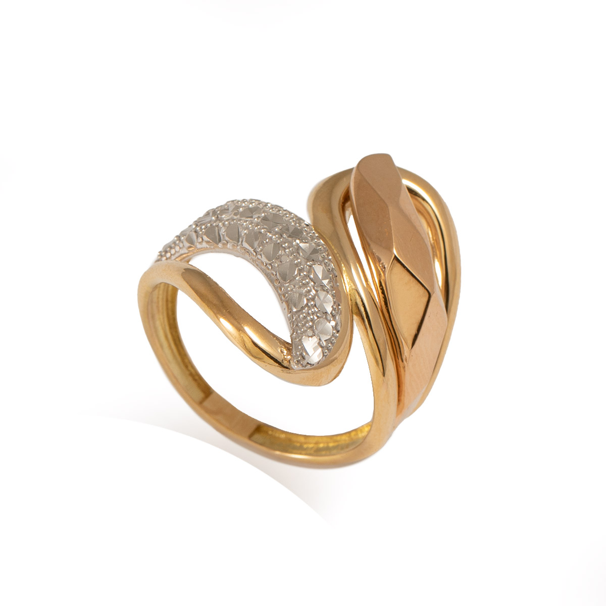 انگشتر تراش سفید